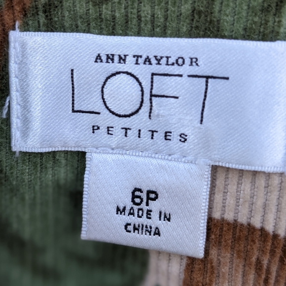 Ann Taylor Loft Petites Corduroy Blazer Size 6P - Picture 13 of 13